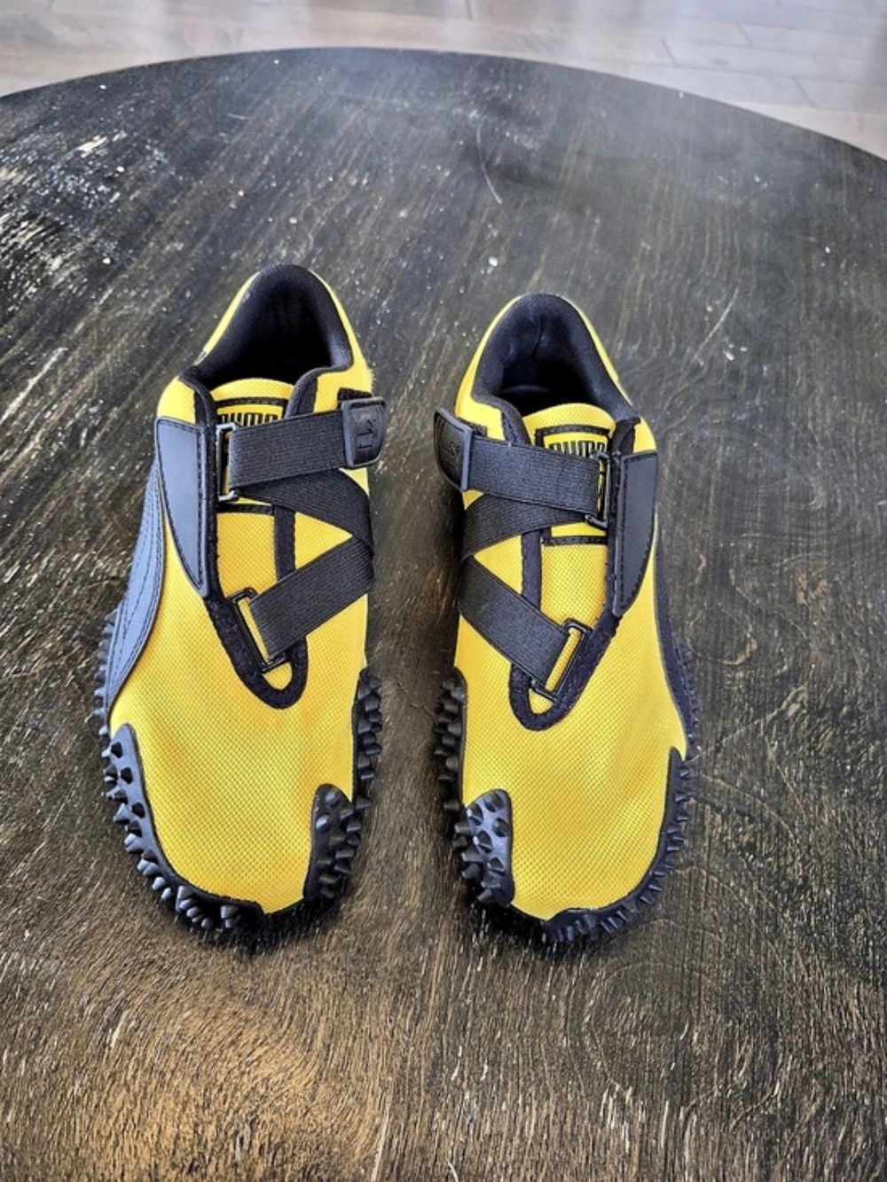 Puma Mostro OG Prime Yellow & Black Athletic Shoes